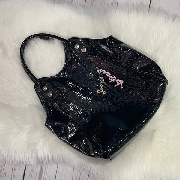 Victoria’s Secrete Black Tote Bag - Image 3