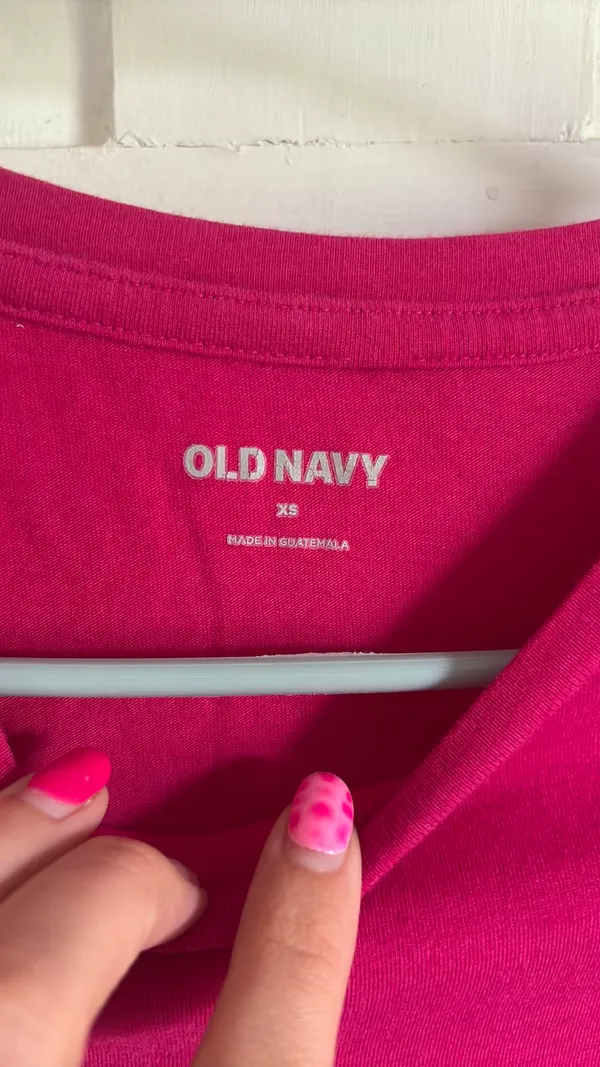 Hot Pink Old Navy Top - Image 2