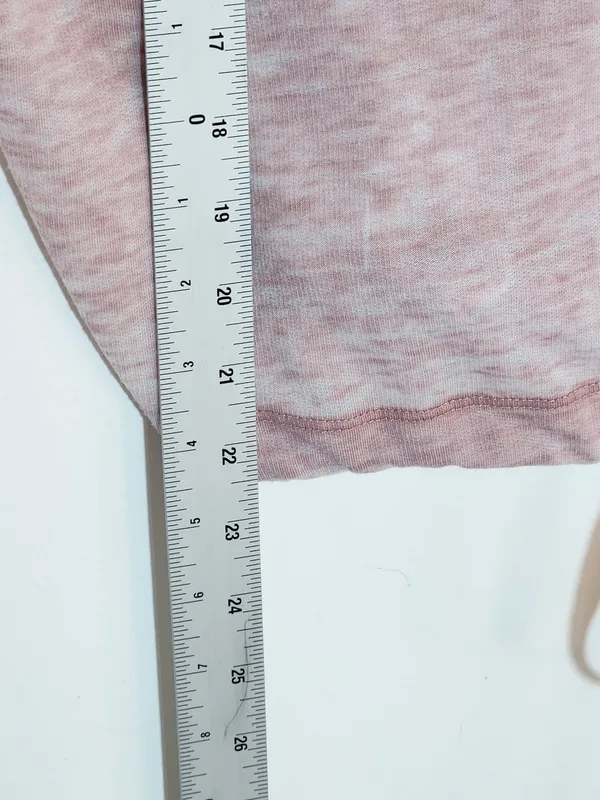 Altar'd State Revival Pink Distressed Oversized Hoodie Pullover Size Small - Image 6