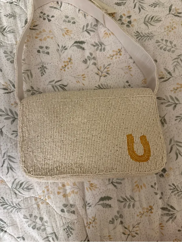 Viral Fall Cream BeadedBag with Floral Cowgirl Boots - Image 6
