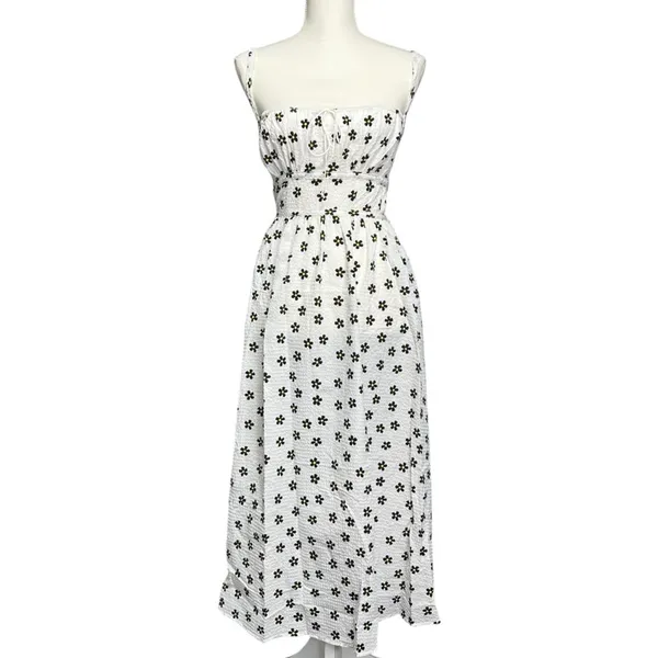 For Love and Lemons Brenda Floral Midi Daisy Dress Size Medium NWT - Image 2