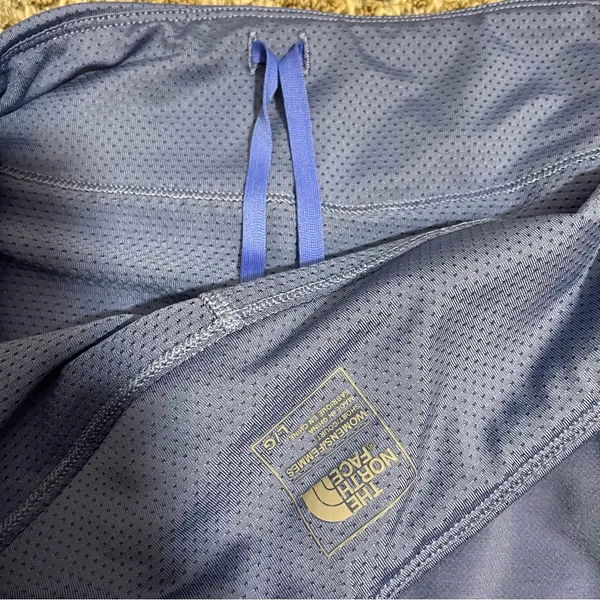 The North Face Skort Blue with mesh shorts size large athletic running tennis - Image 6
