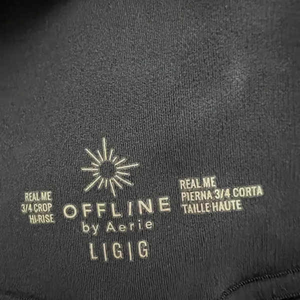 Offline by aerie navy blue legging size large - Image 4