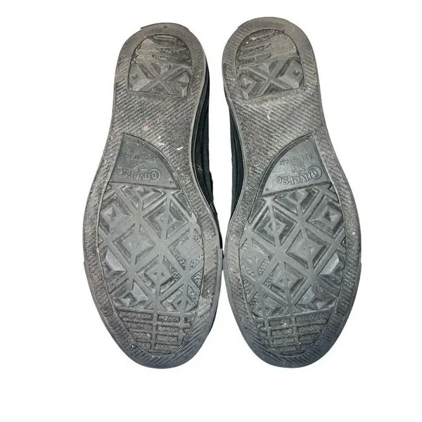 Converse Chuck Taylor All Star Low Top Black Women's 7 Monochrome Sneakers - Image 8