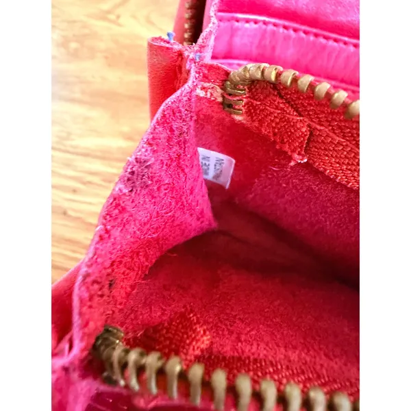 Rustic Red‎ Leather Studded Zip Around Continental Wallet Large Boho Festival - Image 13