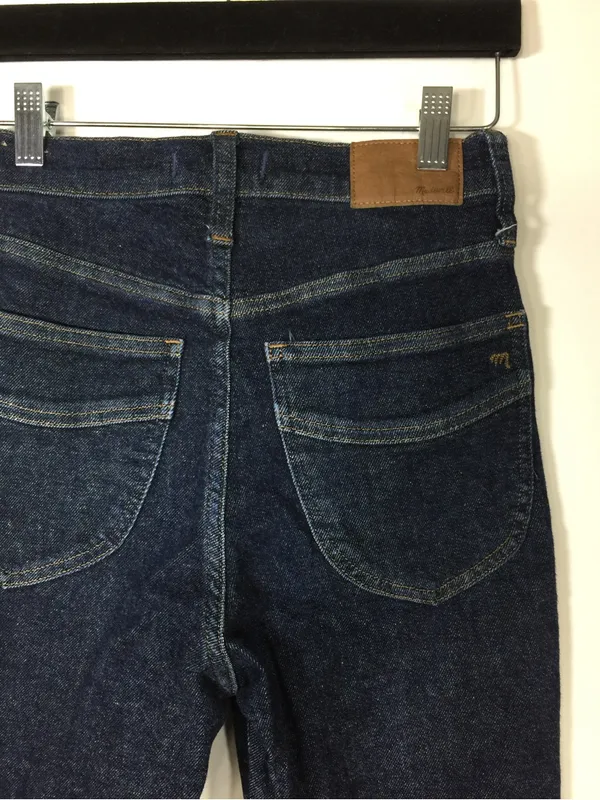 Madewell The Perfect Vintage Flare Jeans Raw Hem Size 23 - Image 14