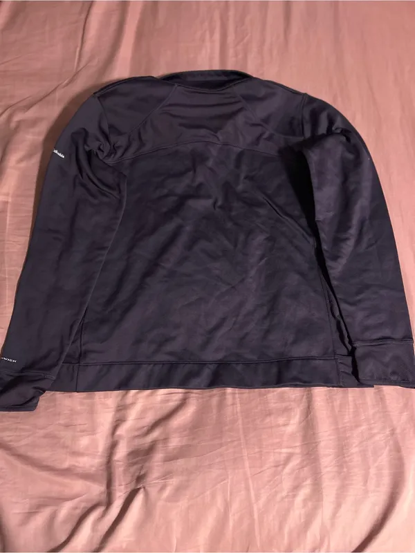 Columbia Women's Purple Fleece Lined Half-Zip Pullover Sweatshirt Size XL - Image 5
