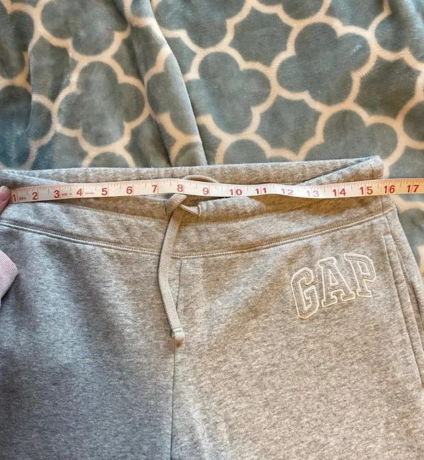 Gap low rise boot cut gray sweatpants  - Image 5