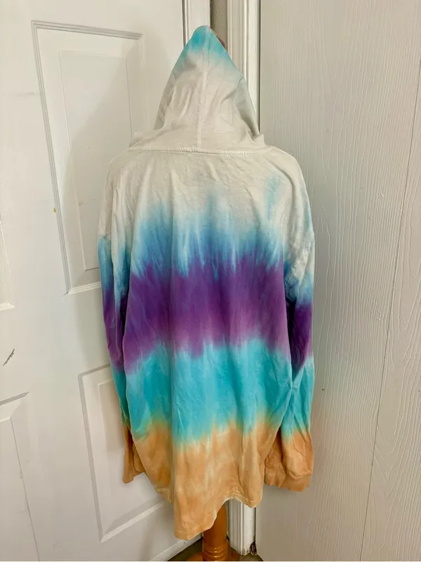 Disney Disneyland Tie Dye Lightweight Hoodie - Image 3