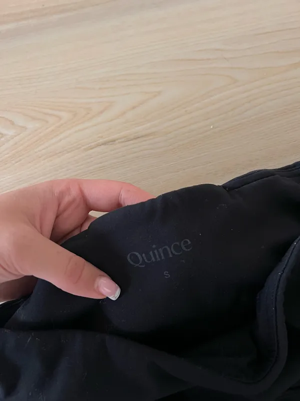 Quince ultra form high rise flared pant - Image 3