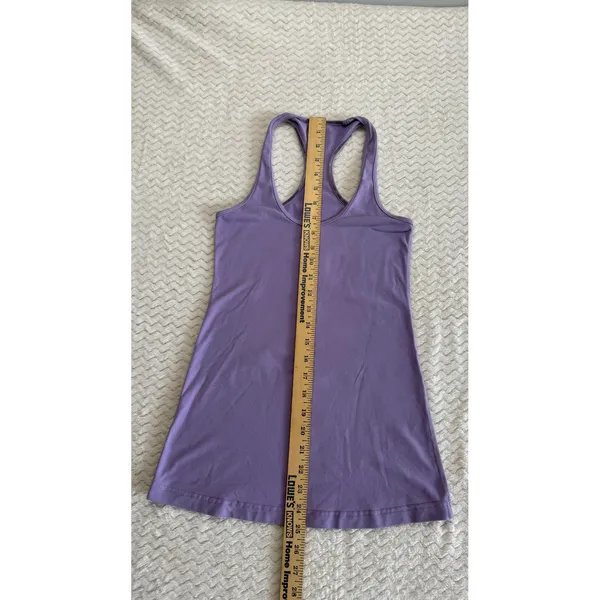 Lululemon Purple Racerback Athletic Tank Top Slim Fit Scoop Neck Sleeveless - Image 5