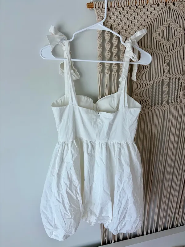 Lena bubble dress White Size M - Image 2