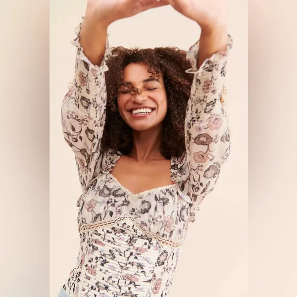 Free People | Brunch Date Bodysuit Size: XS - Image 6