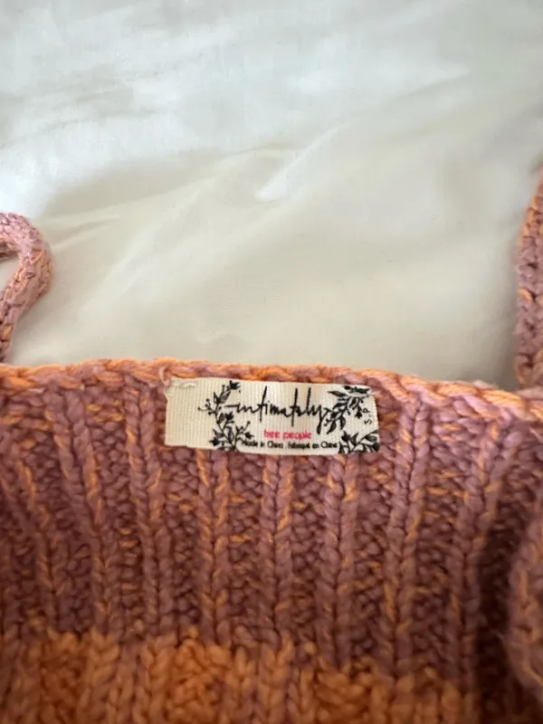 Free People Knit Crop Top - Image 4