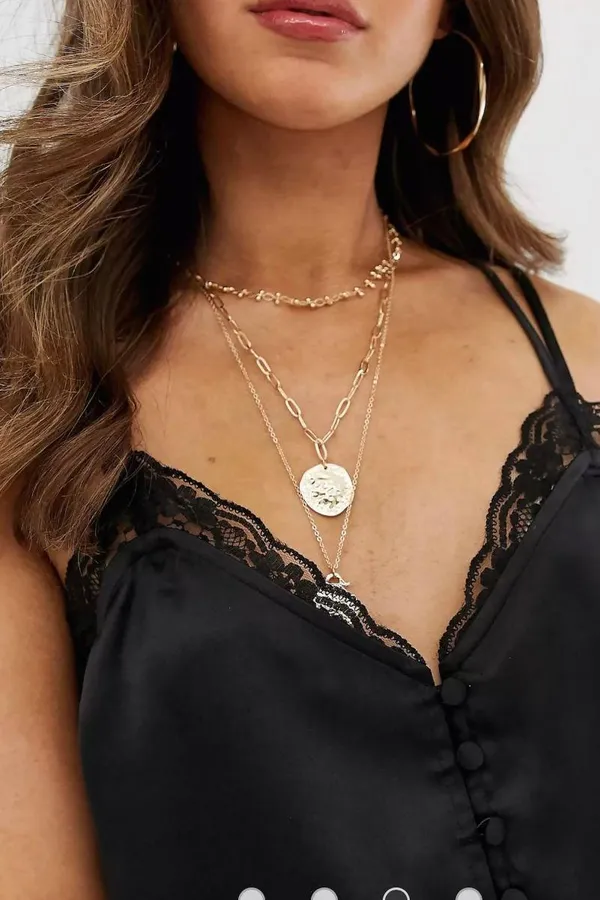 ASOS DESIGN Black Lace Satin Cami Top - Image 10