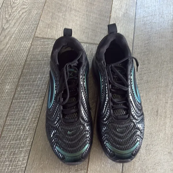 Nike Air Max 720 Size 7 Throwback Future Iridescent Green and Black Shoes - Image 8