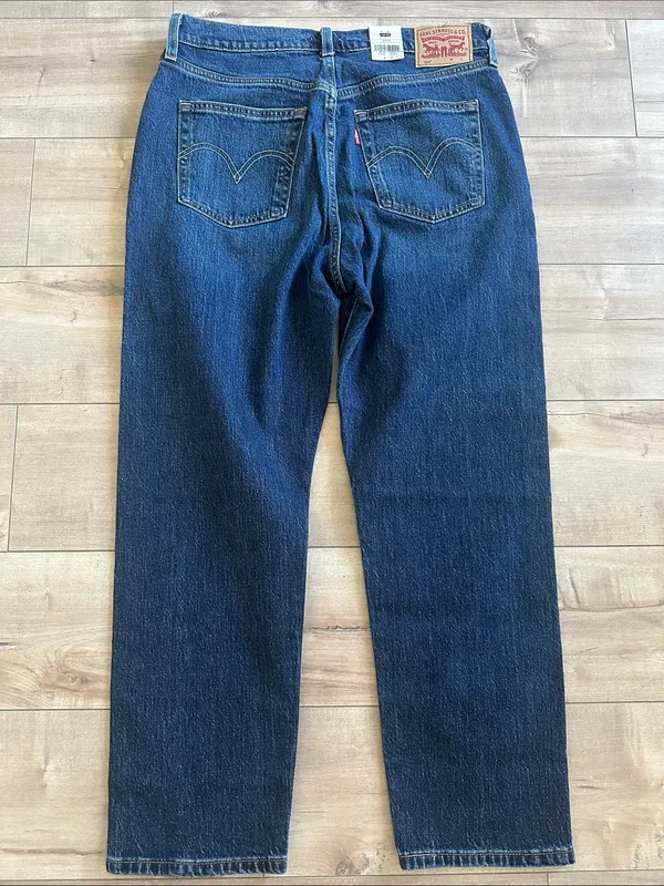 NWT Levi’s Premium 501 Original Crop Jeans Straight Leg Button Fly Sz W29 L26 - Image 12