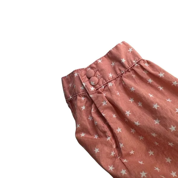 Madewell Wrap Top‎ in Scattered Star Peach Boho Women size Large - Image 5