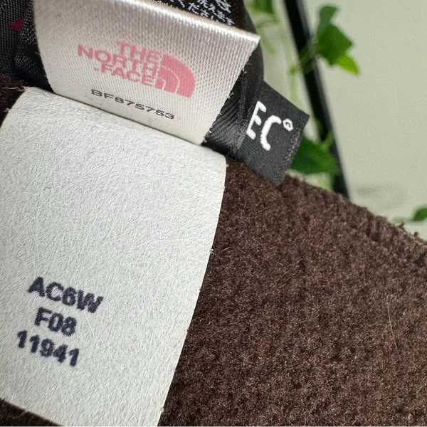 The North Face Chocolate Brown Denali Polartec Fleece Jacket size M Medium AC6W - Image 13