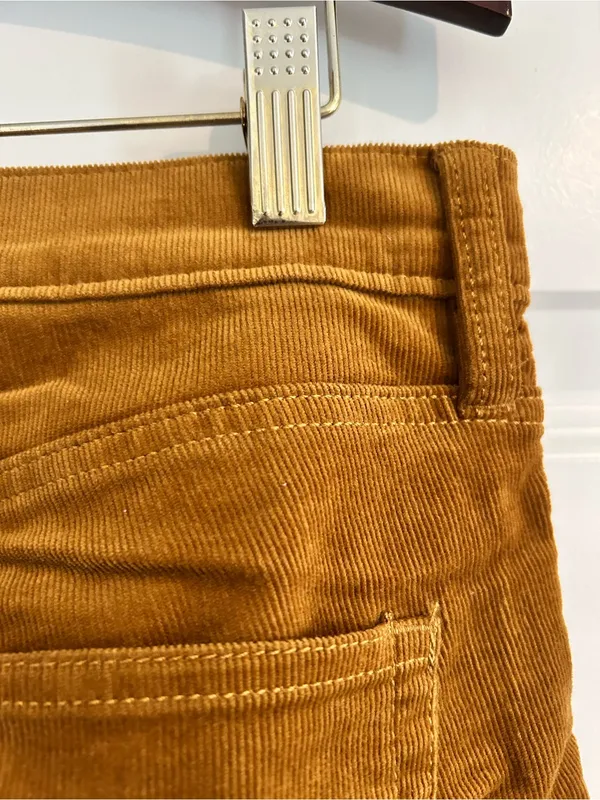 J Crew Corduroy Pants Golden Brown Size 29 - Image 8