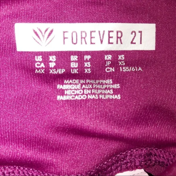 Forever 21 xsmall full length yoga/gym leggings - Image 5