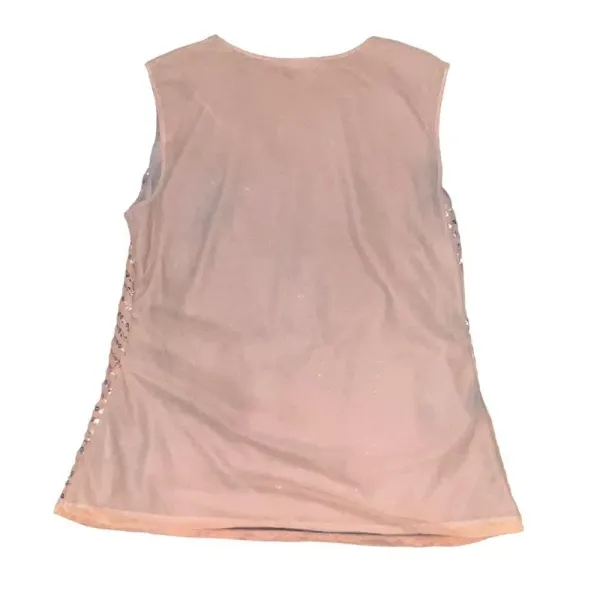 NWT Worthington Size Large Sequin Sleeveless Blouse‎ - Image 4