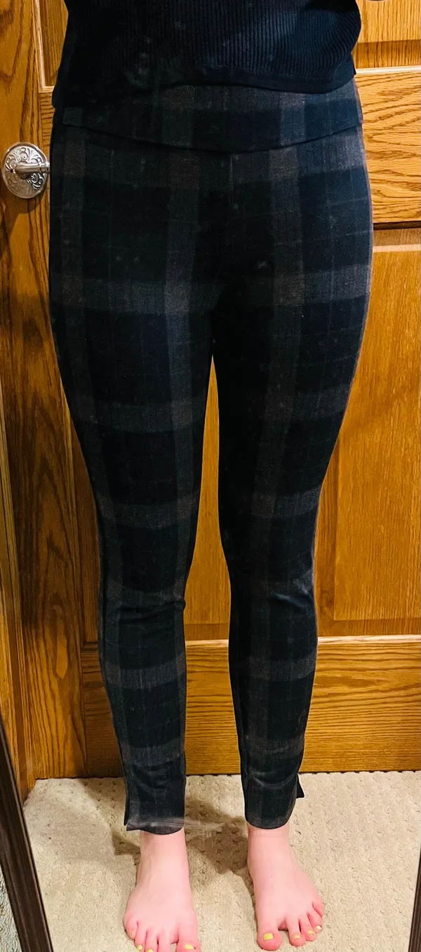 Plaid Skinny Pant Multiple - Image 6