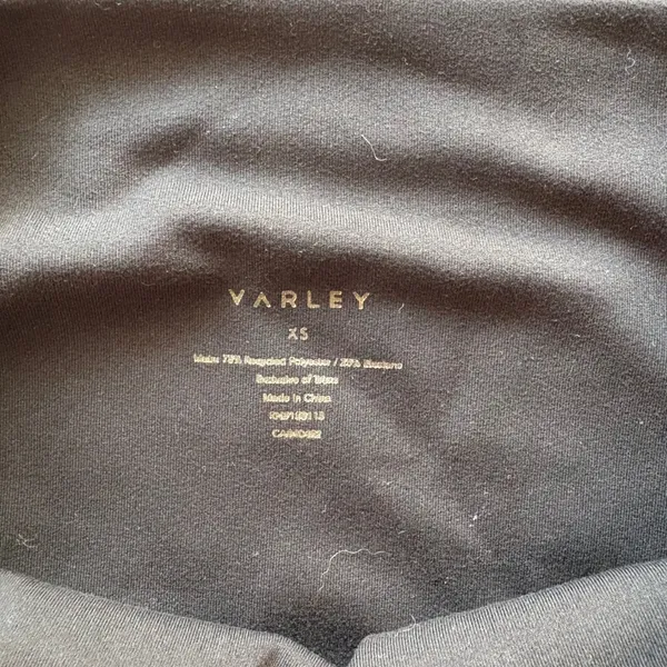 Varley Women's XS Black High Waist‎ Leggings Yoga Workout Activewear Pants - Image 7