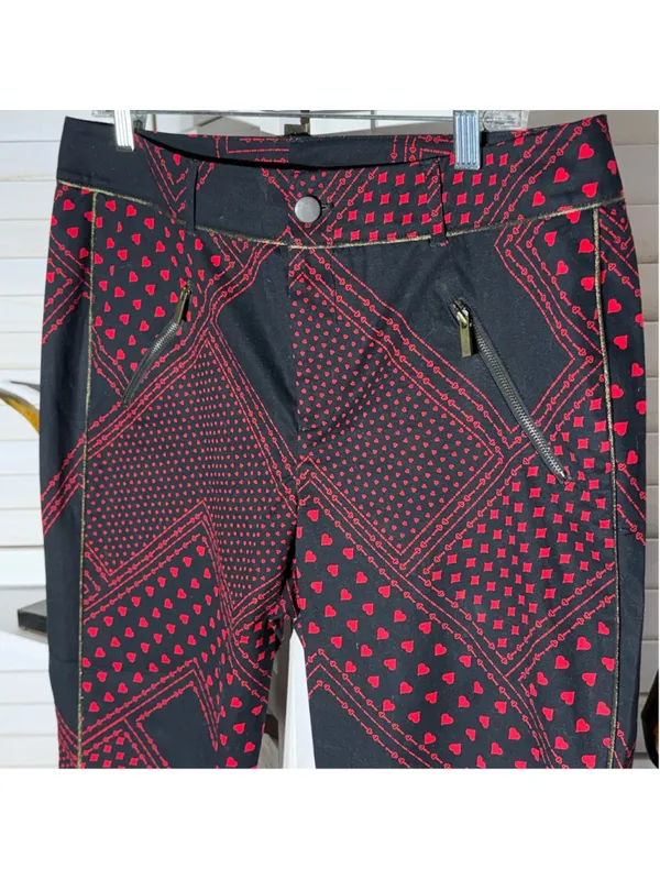 Disney's Alice thru the looking glass pants Queen of Hearts Mad Hatter costume 8 - Image 3