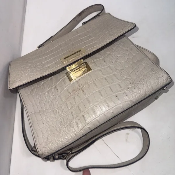 Kate Spade Orchard Valley Doris Soft Taupe Large Satchel Shoulder Bag FAIR CONDI - Image 8