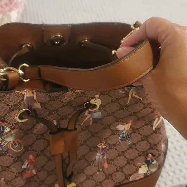 CUTE Fall Shoulder Bag (#28) Brown - Image 7