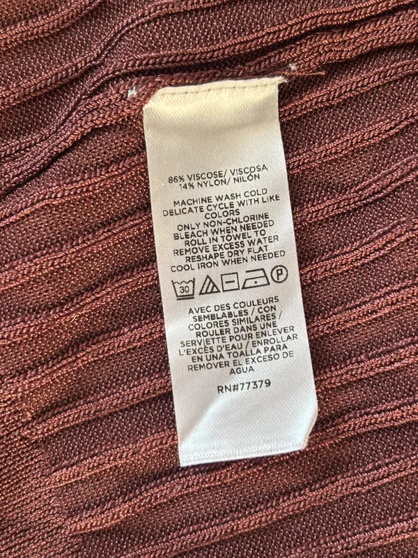 Ann Taylor Brown Button Down Cardigan - Size XL - Image 4