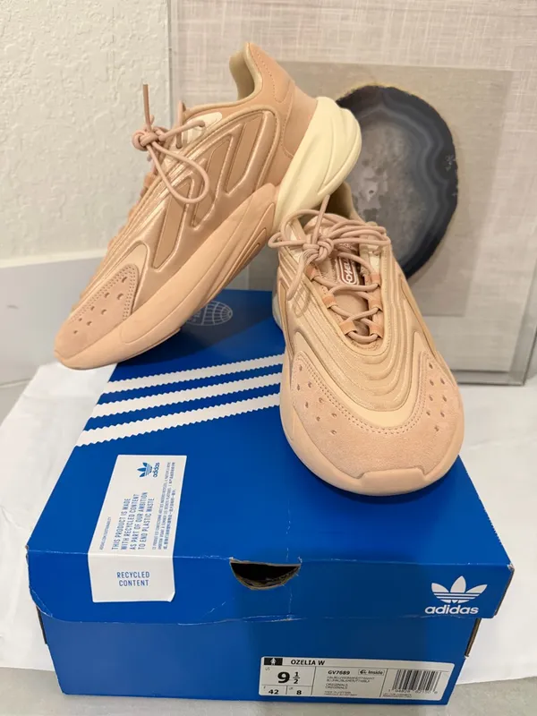 adidas Ozella Sneakers in Peach and Cream - Image 3