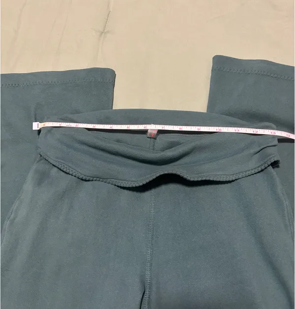 FP movement Teal Fold over High waisted Flare Pants - Image 12