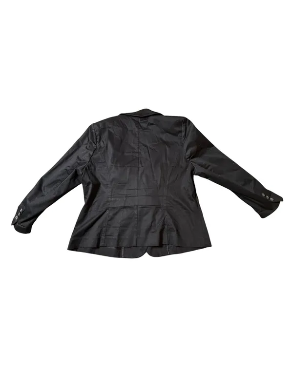 Lane Bryant Black 2-Button Blazer Jacket Plus Size 14 Career Workwear - Image 3