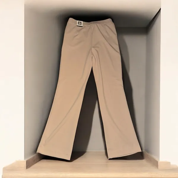 Anne‎ Klein trousers pants with Gold Button Belt Loops Pockets - Image 2