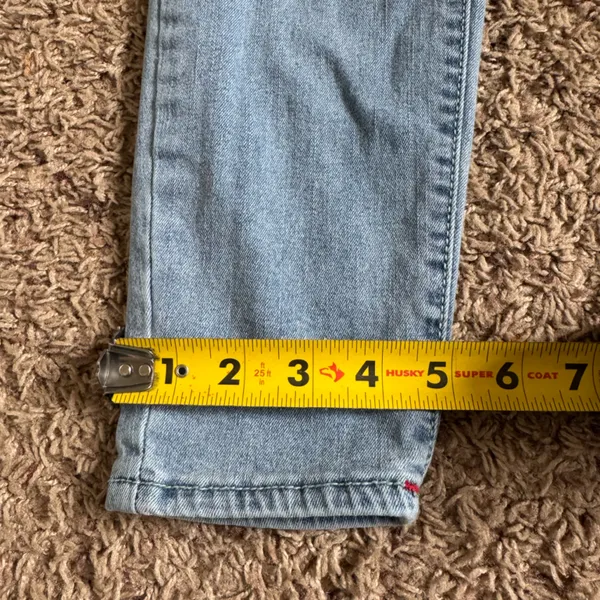 True Religion Halle High Rise Super Skinny Jeans Light Blue size 30 - Image 6