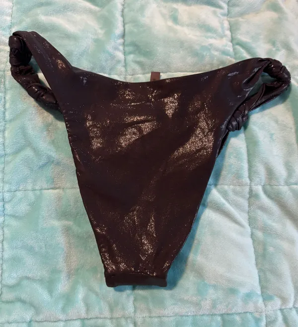 SKIMS Liquid Shine Swim Knotted Bikini Bottom - Image 3