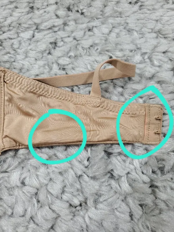 READ Skims Wireless Form T-shirt Demi Bra Size 34C Tan Nude - Image 5