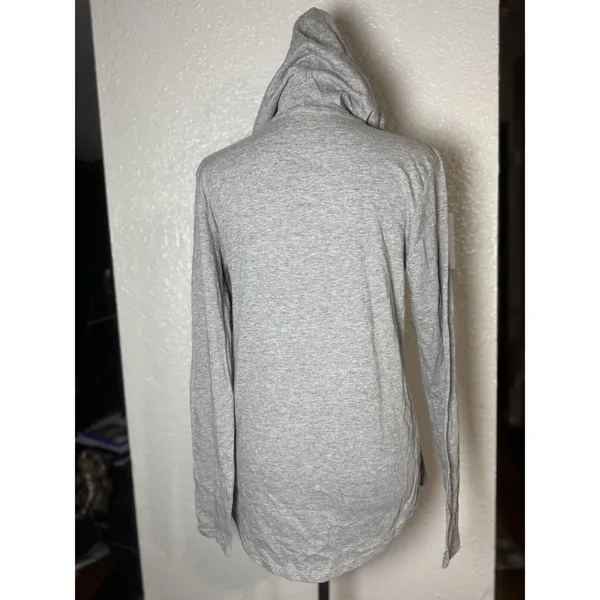 '47 Brand Dallas Cowboys Women's Small Gray Lightweight Hoodie Pullover NFL Logo - Image 2