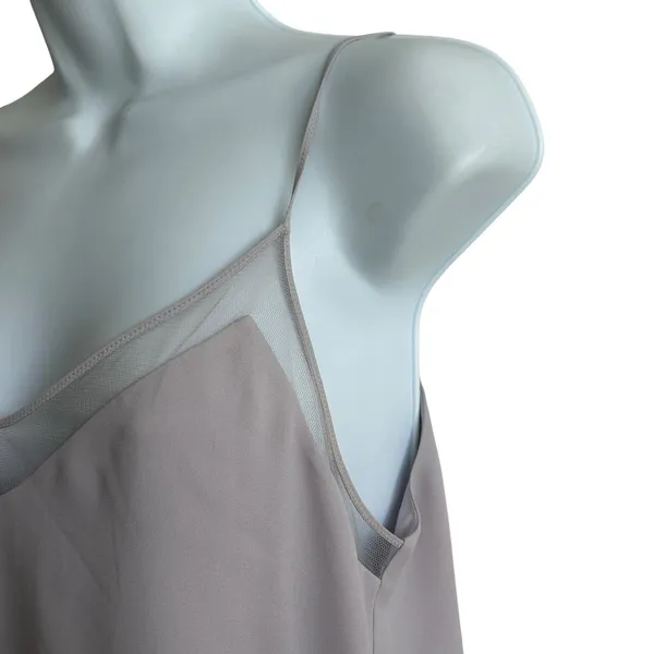 Aritzia Babaton Galen Camisole Women's XS Sheer Mesh Trim Overlay V Neck Panel - Image 6