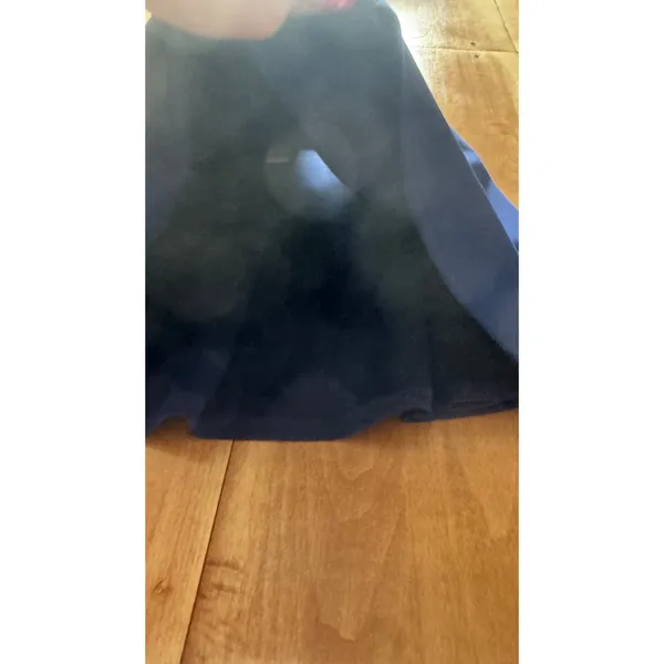Charlotte Russe Royal Blue Skater Mini Skirt Womens Medium Stretchy Flared Solid - Image 3