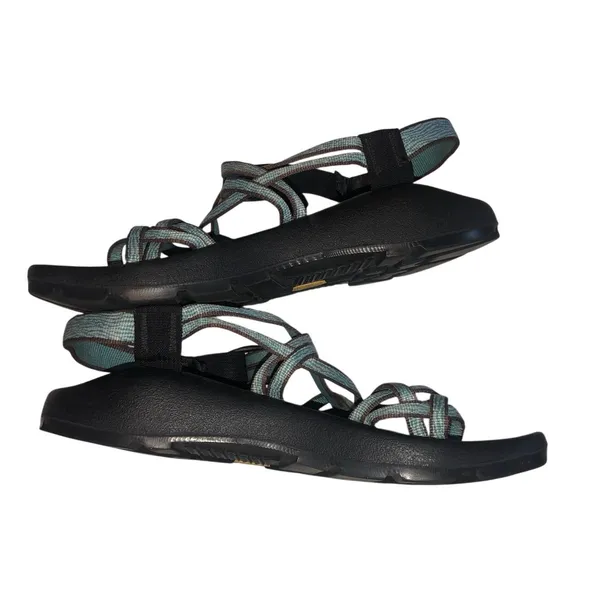 Chaco ZX/2 Classic Sandals Womens Size 10 Blue Brown Adjustable Gorp Outdoors - Image 3