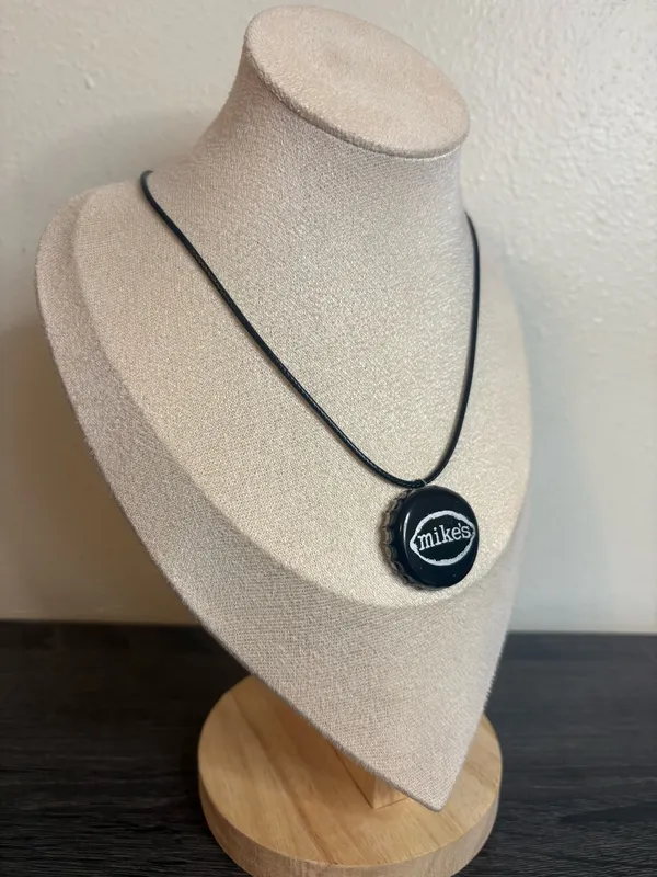 Handmade Mikes Hard Lemonade Bottle Cap Necklace - Image 3