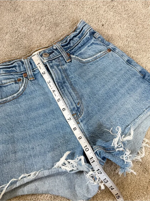 Abercrombie & Fitch Women’s The 90s Relaxed Cutoff Shorts High Rise 24/00 - Image 10