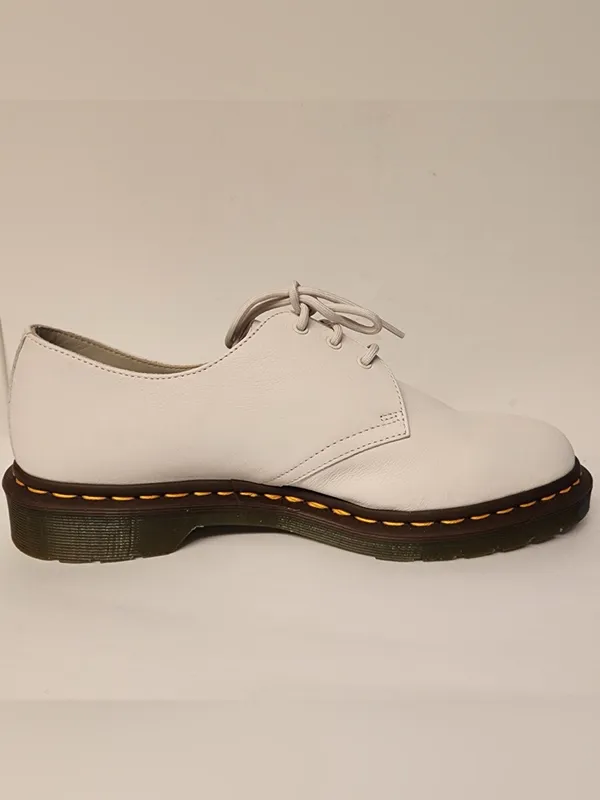 Dr. Martens Dr. Martens Iced Dove White Leather 1461 Women's Oxford Shoes Sz 11 - Image 12