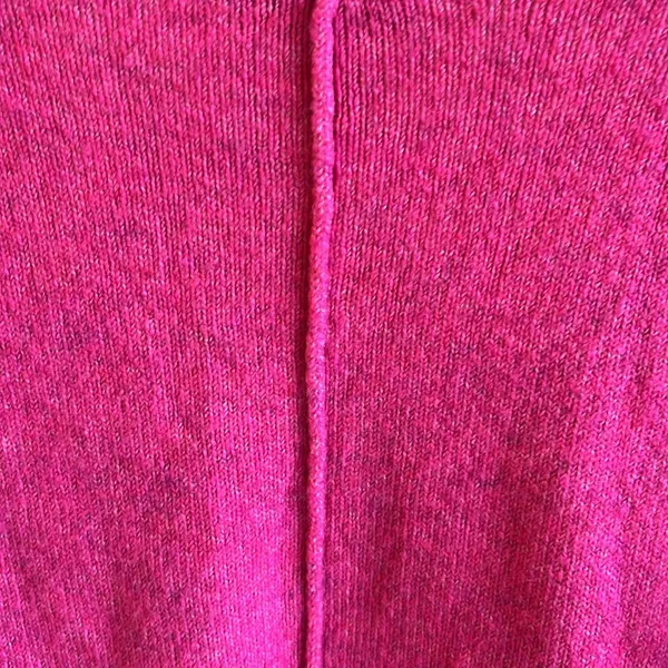 Vince Camuto Bright Pink Lightweight Sweater V Neck Womens Small Oversized - Image 8