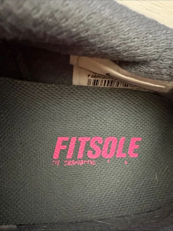 Nike Pink & Gray Women's Fitsole Running Shoes Size 8 - Image 11