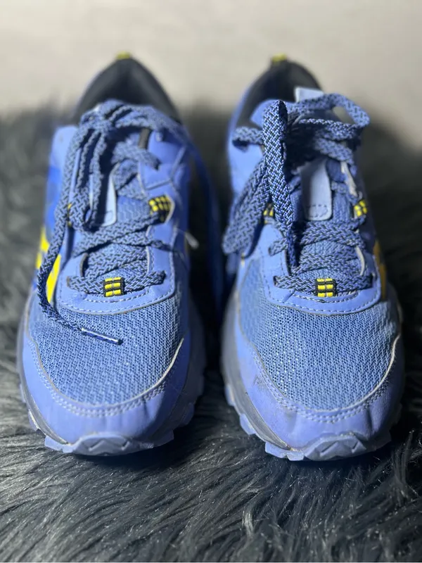 Saucony Excursion TR XT600 Trail Running Hiking Blue/Yellow Sneakers Sz7.5 - Image 3