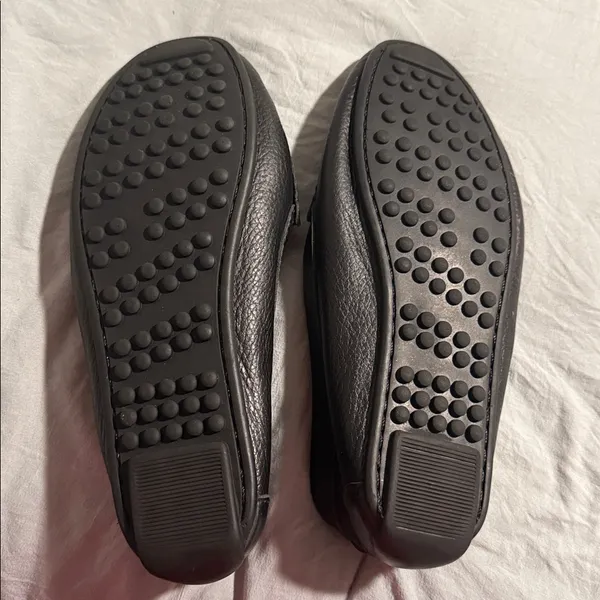 Black Leather Loafers Size 8.5 - Image 9